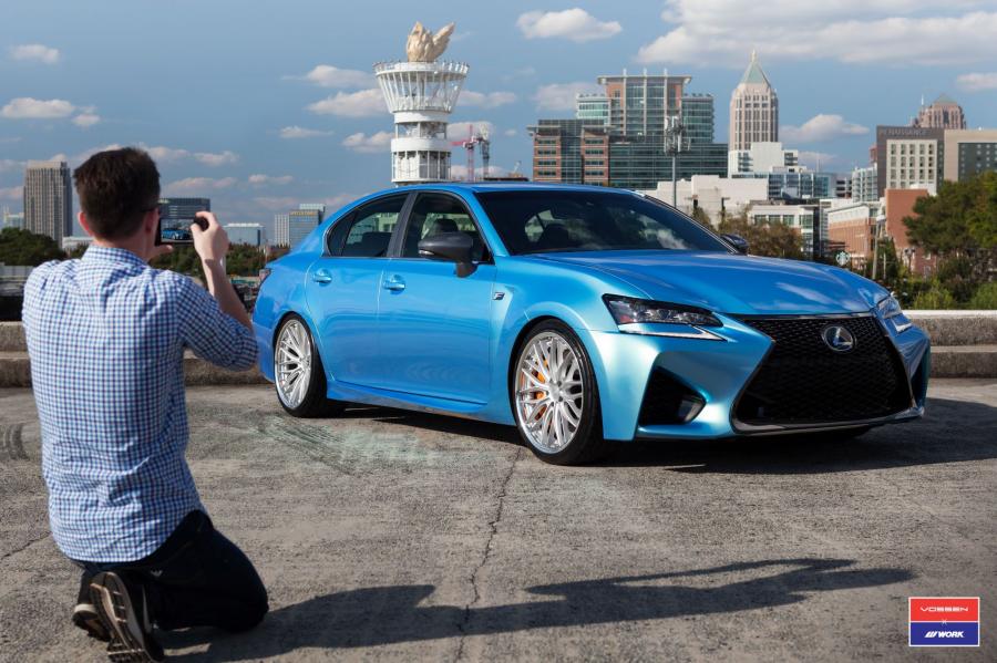  Lexus GS F on Vossen Wheels (VWS-2) 2016 года  (фото 6 из 22)